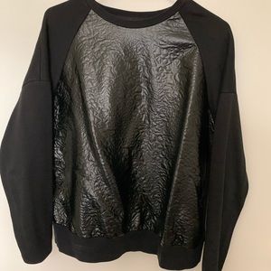 Misguided Black Crew Neck